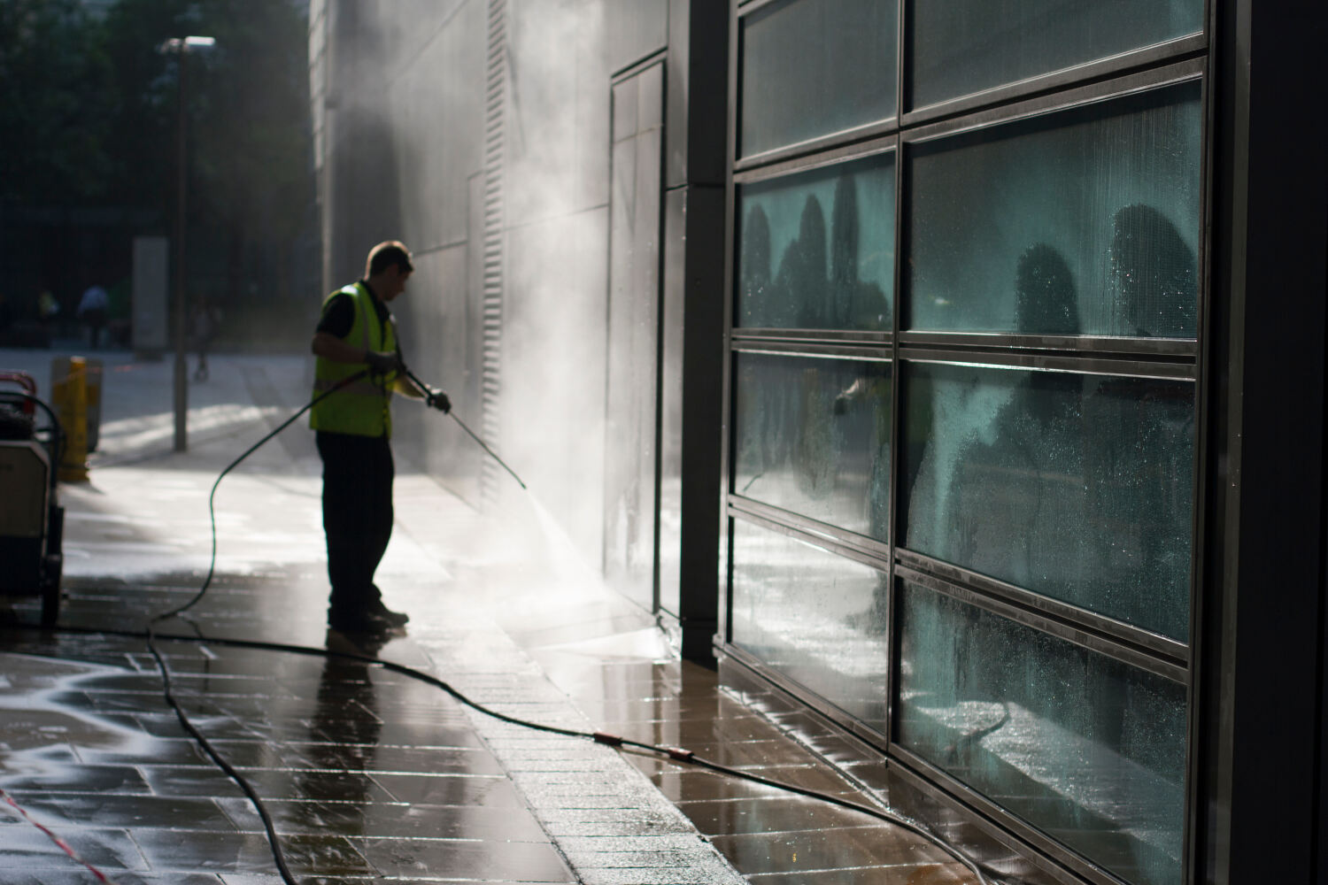 Power washing service